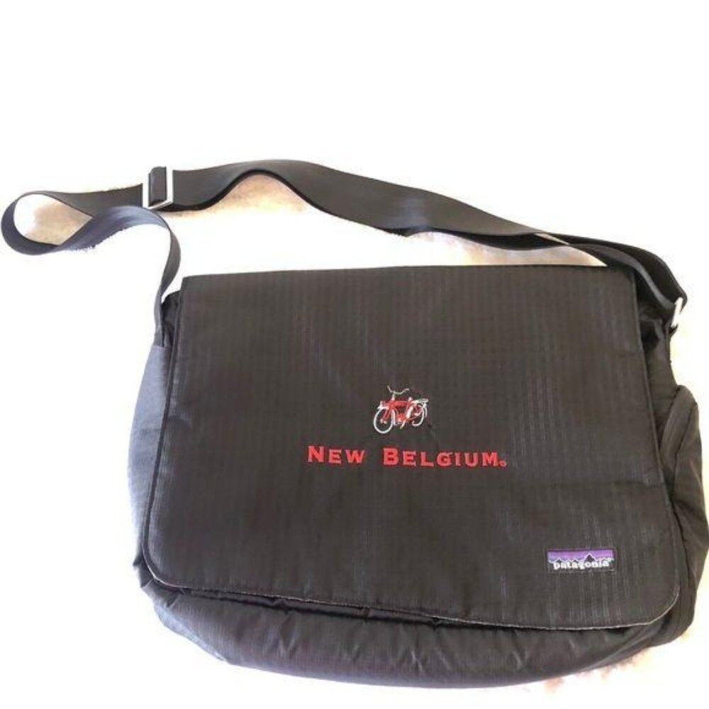 Patagonia messenger bag Laptop Black New Belgium Bag - Picture 6 of 12